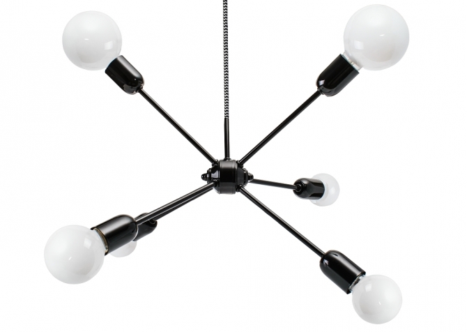 Lampa Rhythm Czarna
