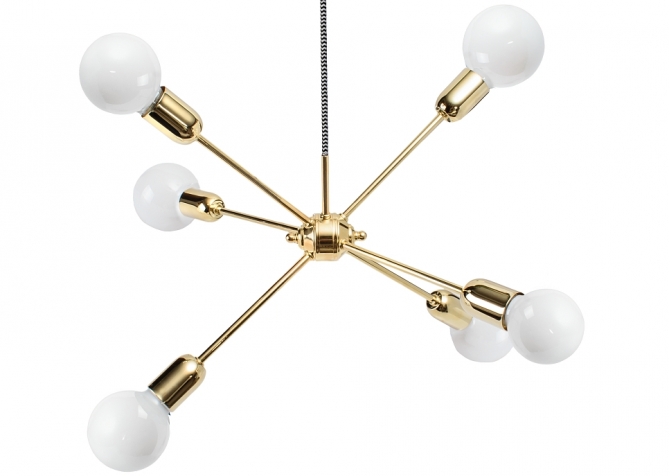 Lampa Rhythm Mosiądz