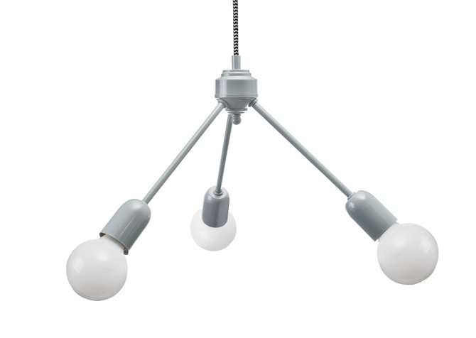Lampa Trio Szare