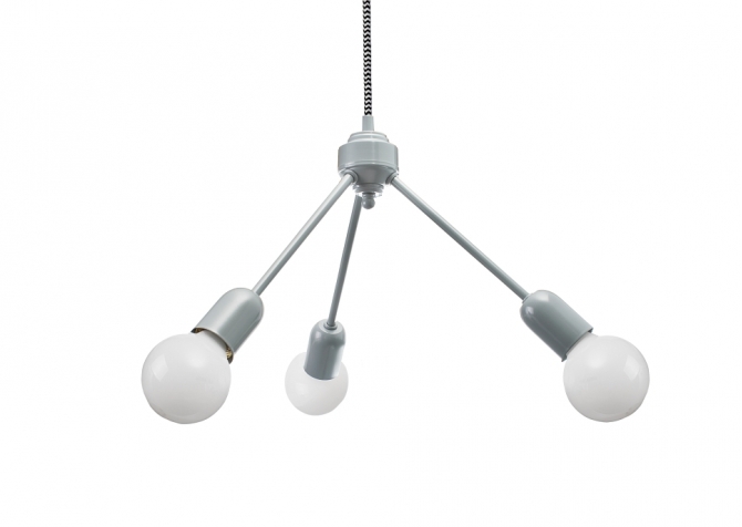 Lampa Trio Szare
