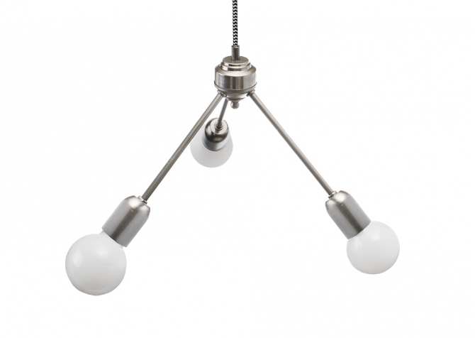 Lampa Trio Surowa Stal