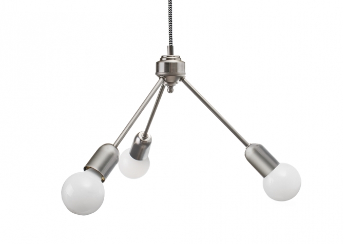 Lampa Trio Surowa Stal