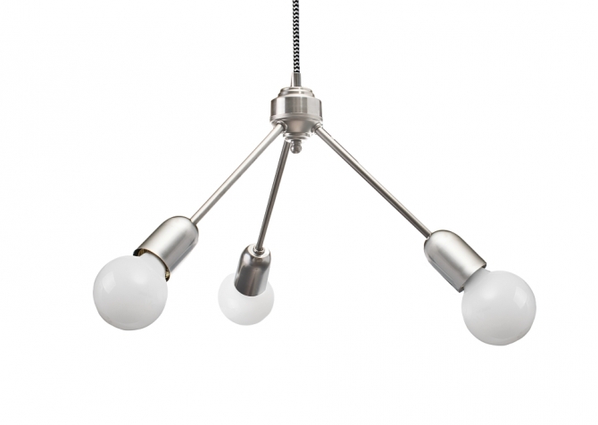 Lampa Trio Surowa Stal