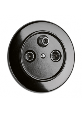 Antenna Socket SAT THPG Bakelite