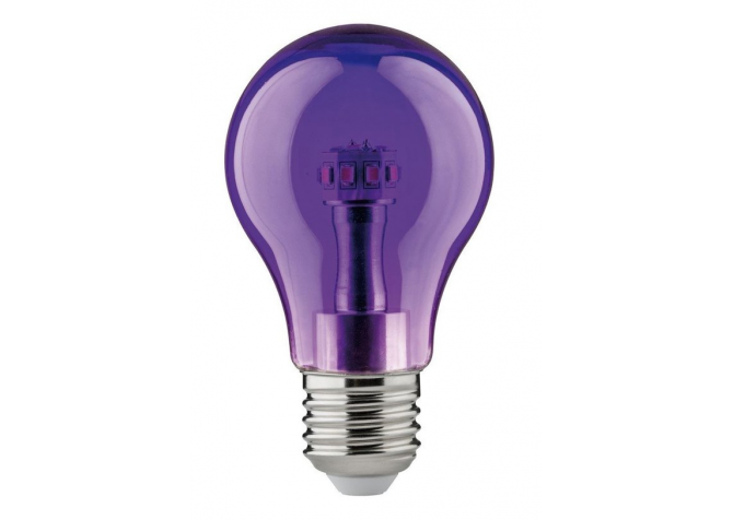 Żarówka kolorowa LED 1W Fiolet