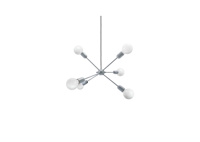 Lampa Rhythm Szara